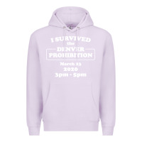 Lilac i survived denver prohibition 2020 Premium Hoodie - artisFamous