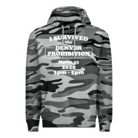 Slate Camo i survived denver prohibition 2020 Premium Hoodie - artisFamous