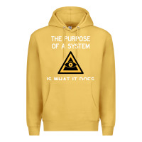 Antique Gold posiwid dark mode Premium Hoodie - artisFamous