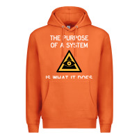 Carrot posiwid dark mode Premium Hoodie - artisFamous