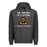 Charcoal Heather posiwid dark mode Premium Hoodie - artisFamous