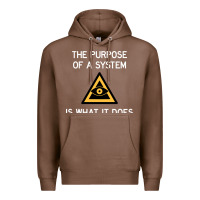 Chestnut posiwid dark mode Premium Hoodie - artisFamous