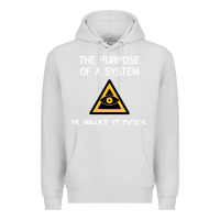 Dove Grey posiwid dark mode Premium Hoodie - artisFamous