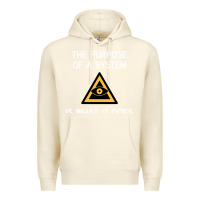 Sandshell posiwid dark mode Premium Hoodie - artisFamous