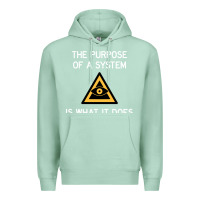 Seafoam posiwid dark mode Premium Hoodie - artisFamous