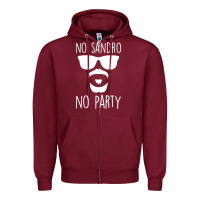 Burgundy no sandro no party Zipper Hoodie - Bettercallsaul