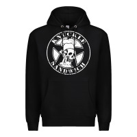 Black guy fieri knuckle sandwich Premium Hoodie - artisFamous