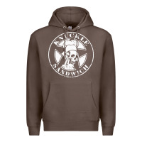 Coffee guy fieri knuckle sandwich Premium Hoodie - artisFamous
