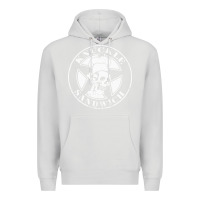 Dove Grey guy fieri knuckle sandwich Premium Hoodie - artisFamous