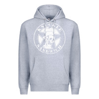 Heather Grey guy fieri knuckle sandwich Premium Hoodie - artisFamous