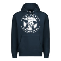 Navy guy fieri knuckle sandwich Premium Hoodie - artisFamous