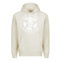 Oatmeal Heather guy fieri knuckle sandwich Premium Hoodie - artisFamous