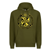 Army Green Roman Catholic Premium Hoodie - artisFamous