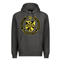 Charcoal Heather Roman Catholic Premium Hoodie - artisFamous