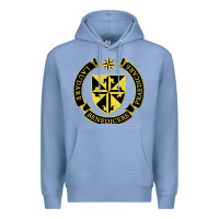 Colony Blue Roman Catholic Premium Hoodie - artisFamous