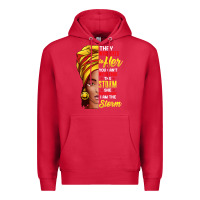 Cardinal black history month shirt african woman afro i am the storm t shirt Premium Hoodie - artisFamous