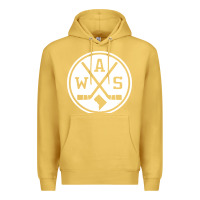 Antique Gold retro washington dc hockey Premium Hoodie - artisFamous