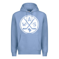 Colony Blue retro washington dc hockey Premium Hoodie - artisFamous
