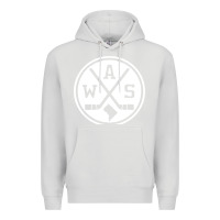 Dove Grey retro washington dc hockey Premium Hoodie - artisFamous