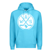 Ocean Blue retro washington dc hockey Premium Hoodie - artisFamous
