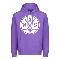 Purple retro washington dc hockey Premium Hoodie - artisFamous