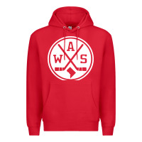 Red retro washington dc hockey Premium Hoodie - artisFamous