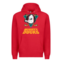 Red sport mighty ducks gift for fans Premium Hoodie - artisFamous