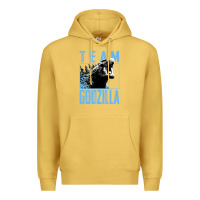 Antique Gold go.dzil.la vs k.o.n.g   official team go.dzi.lla ne.on gift t shirt Premium Hoodie - artisFamous