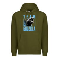 Army Green go.dzil.la vs k.o.n.g   official team go.dzi.lla ne.on gift t shirt Premium Hoodie - artisFamous
