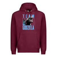 Burgundy go.dzil.la vs k.o.n.g   official team go.dzi.lla ne.on gift t shirt Premium Hoodie - artisFamous