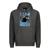 Charcoal Heather go.dzil.la vs k.o.n.g   official team go.dzi.lla ne.on gift t shirt Premium Hoodie - artisFamous