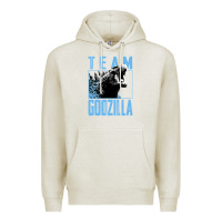 Oatmeal Heather go.dzil.la vs k.o.n.g   official team go.dzi.lla ne.on gift t shirt Premium Hoodie - artisFamous