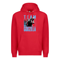 Red go.dzil.la vs k.o.n.g   official team go.dzi.lla ne.on gift t shirt Premium Hoodie - artisFamous