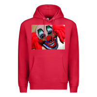 Cardinal embroidered clown Premium Hoodie - artisFamous