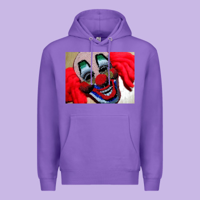 Embroidered Clown Premium Hoodie Designed By Artisfamous