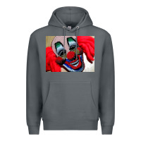 Rock embroidered clown Premium Hoodie - artisFamous