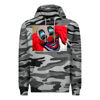 Slate Camo embroidered clown Premium Hoodie - artisFamous