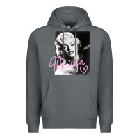 Rock monroe black and white pink handwriting t shirt Premium Hoodie - artisFamous