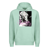 Seafoam monroe black and white pink handwriting t shirt Premium Hoodie - artisFamous