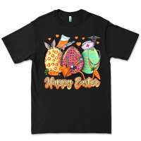 Black Happy Easter Eggs Nurse Premium Tee - LillyAllenDesigns