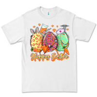 White Happy Easter Eggs Nurse Premium Tee - LillyAllenDesigns