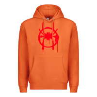 Carrot spiderverse miles symbol tag t shirt Premium Hoodie - artisFamous