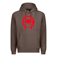 Coffee spiderverse miles symbol tag t shirt Premium Hoodie - artisFamous