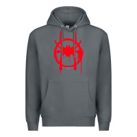 Rock spiderverse miles symbol tag t shirt Premium Hoodie - artisFamous