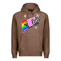 Chestnut nyan cat t shirt Premium Hoodie - artisFamous