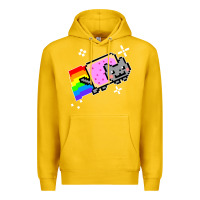 Lemon nyan cat t shirt Premium Hoodie - artisFamous