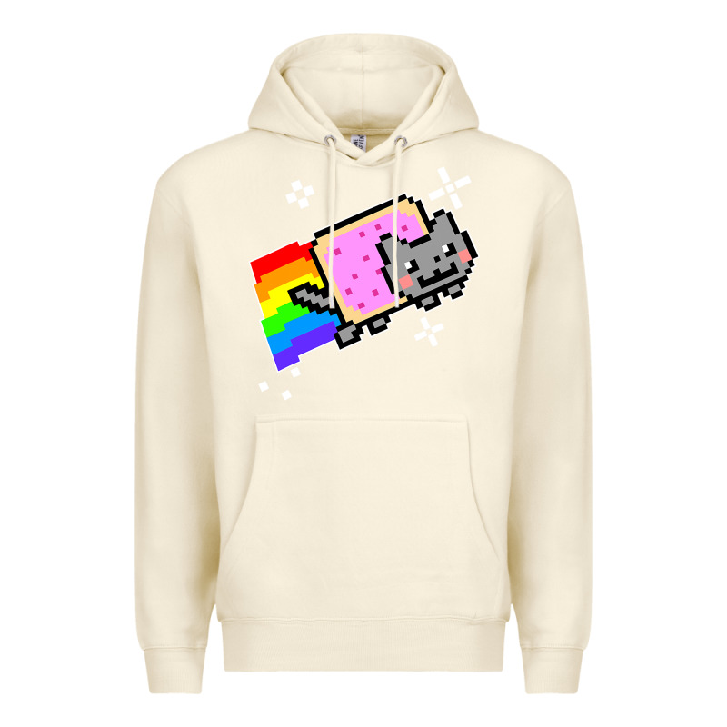 Nyan Cat T Shirt Premium Hoodie by artisFamous | Teevron