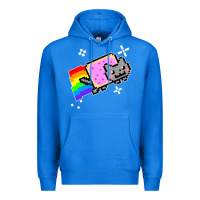 True Royal nyan cat t shirt Premium Hoodie - artisFamous