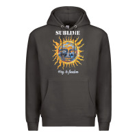Smoke licensed vintage sublime, gift for women men t shirt Premium Hoodie - artisFamous