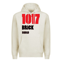 Oatmeal Heather 1017 Brick Squad Black Red Premium Hoodie - artisFamous